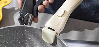 Handle installation and riveting