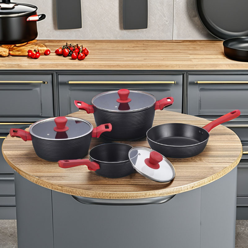 Heat Resistant Painting Non Stick Cookware