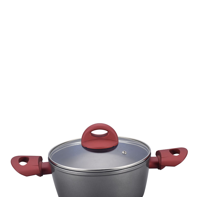 Fashion Professional Ceramic Pots And Pans Forged Cookware