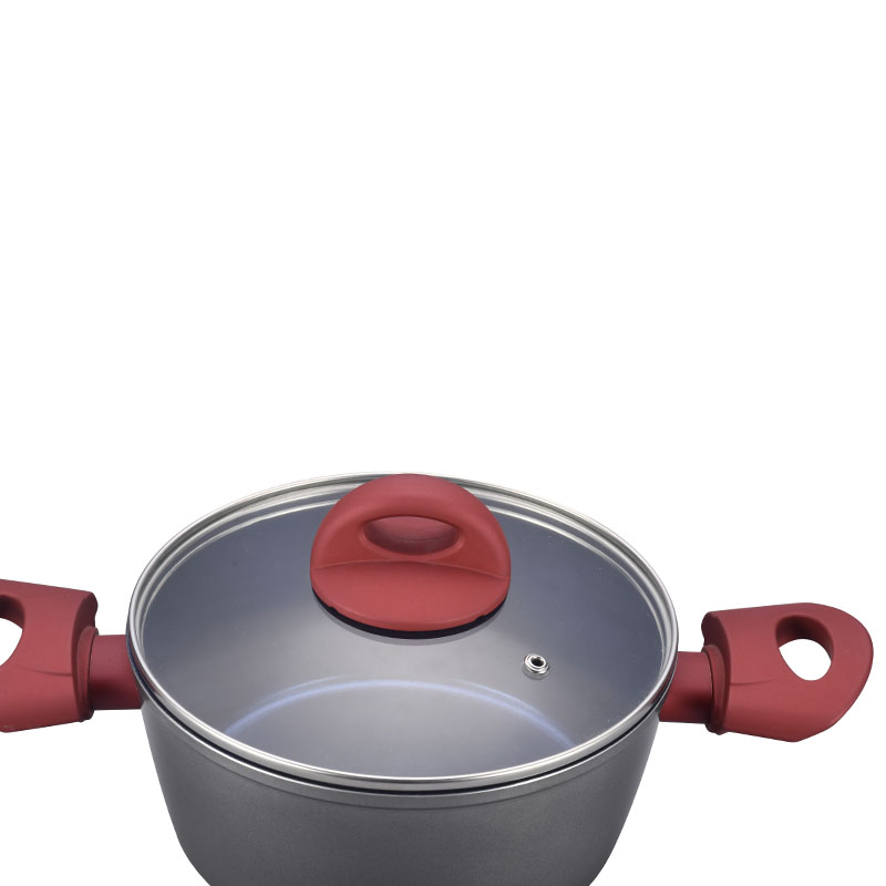 Fashion Professional Ceramic Pots And Pans Forged Cookware