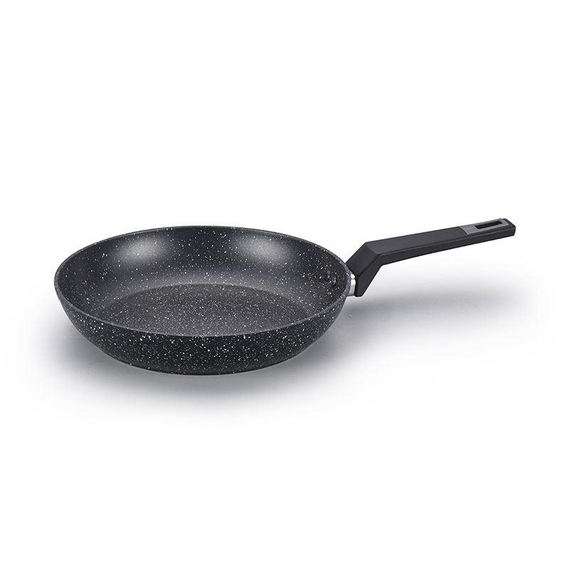 Black Fashion Fireproof Non Stick Pan Set Forged Cookware