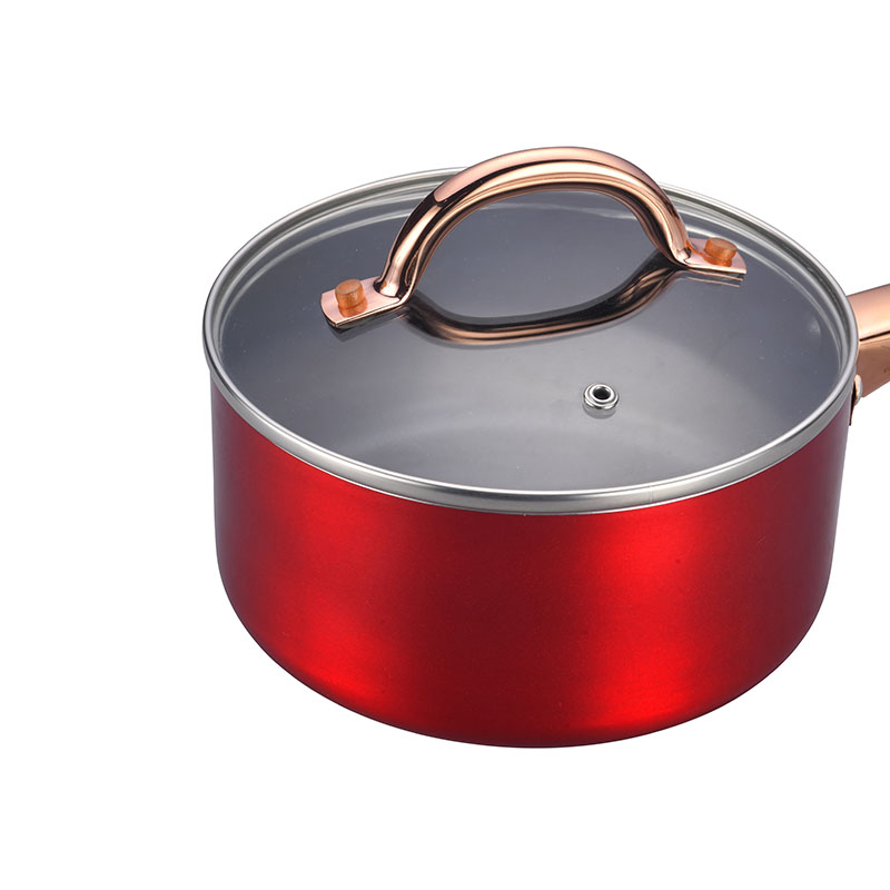 Stainless Steel Copper Cooking Pots Pressed Cookware