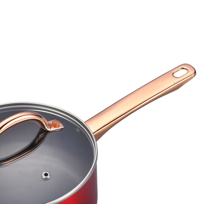 Stainless Steel Copper Cooking Pots Pressed Cookware