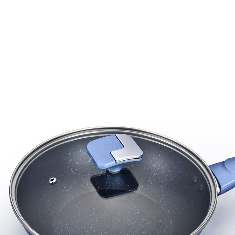 Non Stick Heat-Resistant Outer Layer Forged Aluminium Cooking Pot Cookware