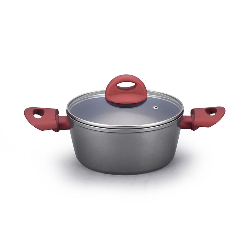 Fashion Professional Ceramic Pots And Pans Forged Cookware