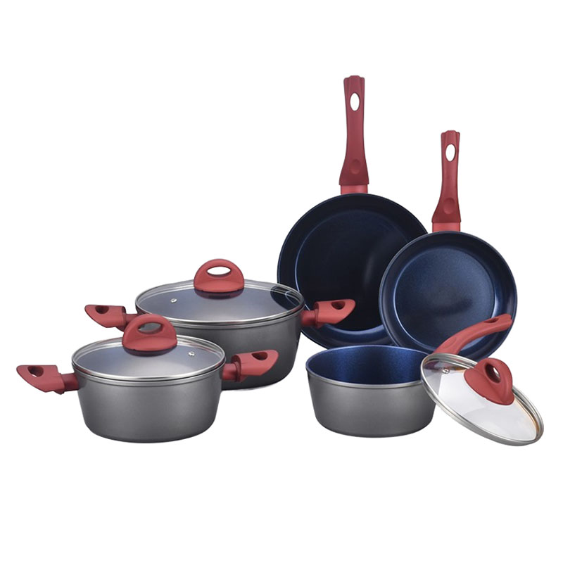 Fashion Professional Ceramic Pots And Pans Forged Cookware