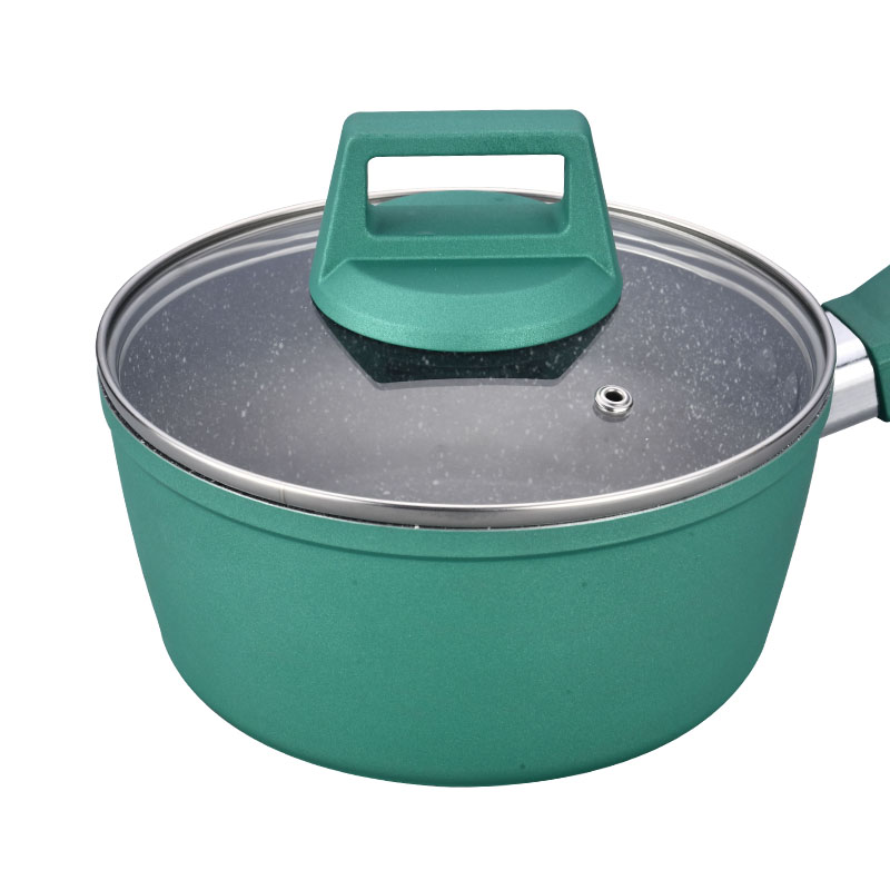 Colorful Soft Touch Forged Non Toxic Cookware