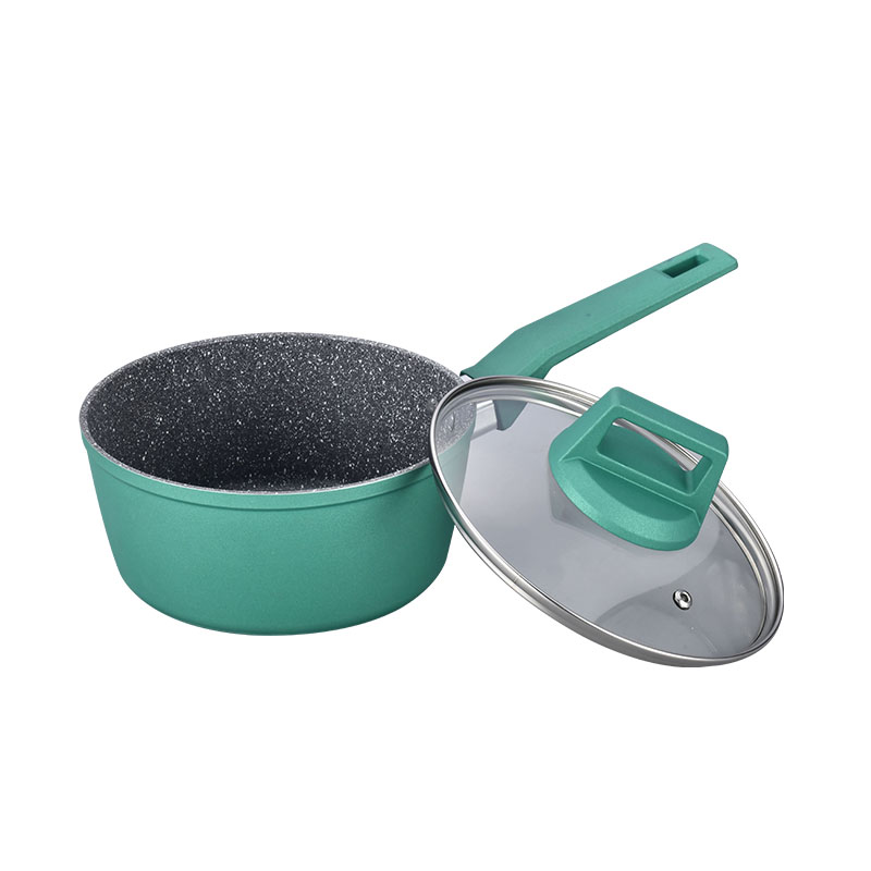Colorful Soft Touch Forged Non Toxic Cookware