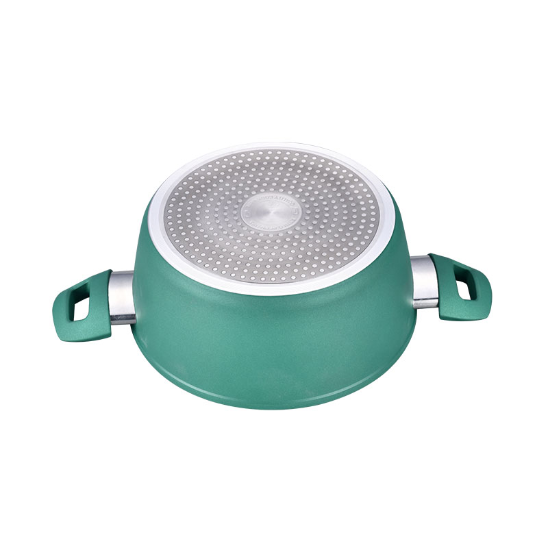Colorful Soft Touch Forged Non Toxic Cookware