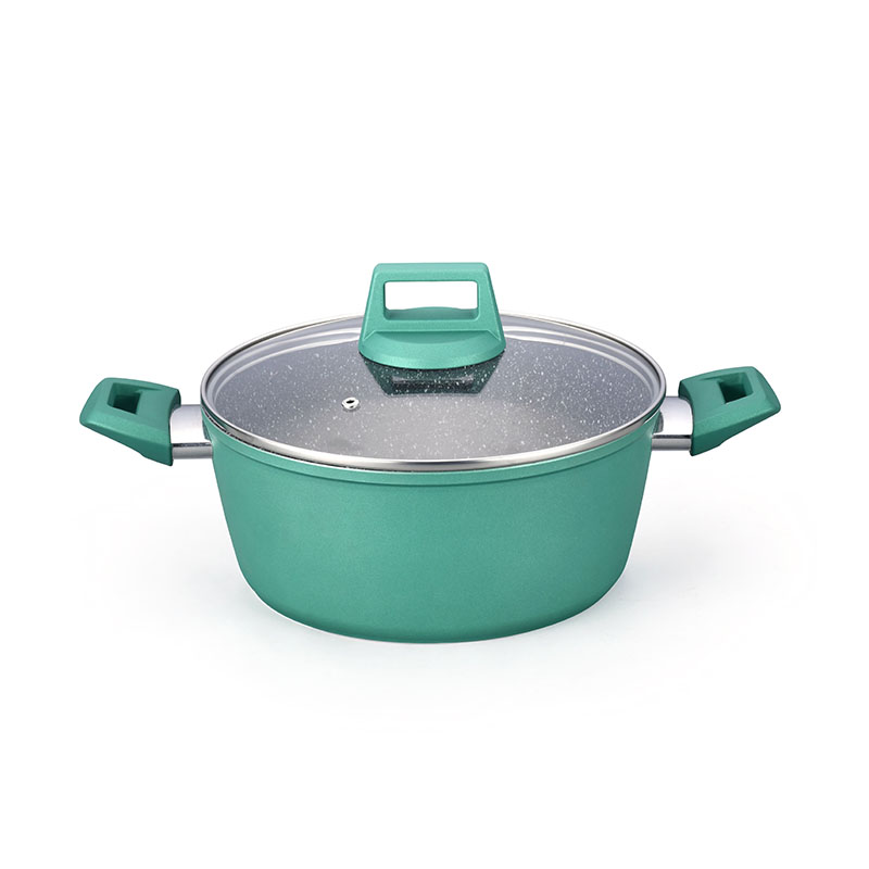 Colorful Soft Touch Forged Non Toxic Cookware