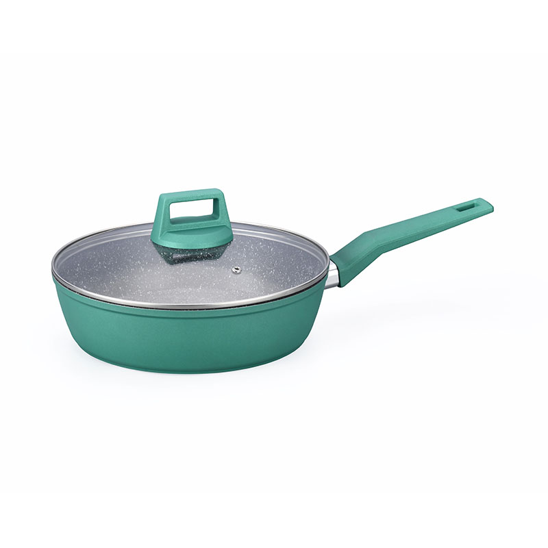 Colorful Soft Touch Forged Non Toxic Cookware