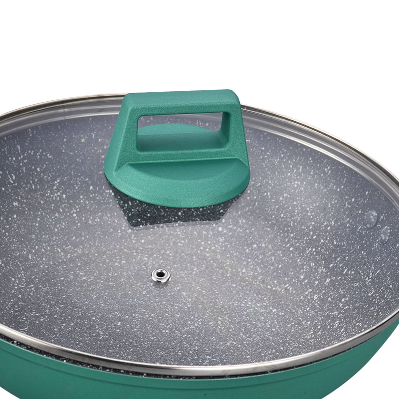 Colorful Soft Touch Forged Non Toxic Cookware