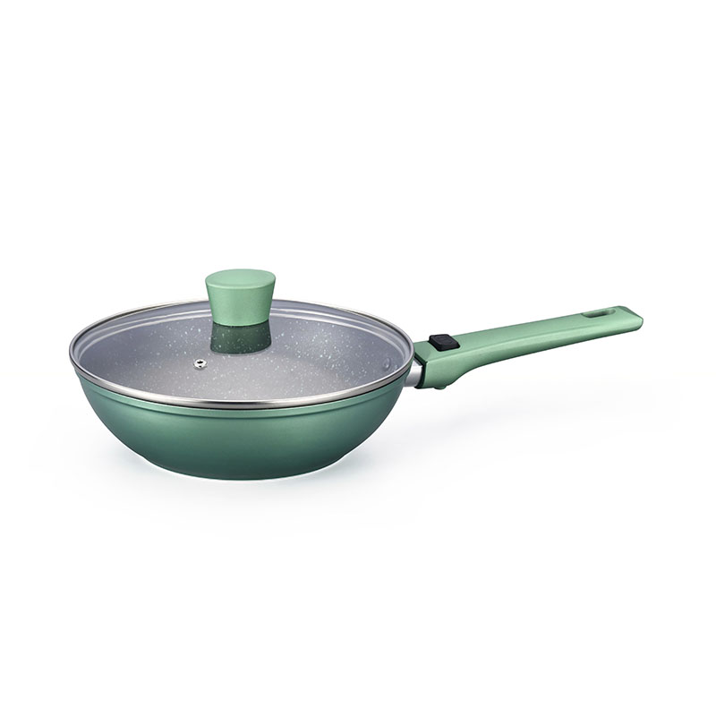 Fashion Soft Touch Pan Non Stick Forged Cookware