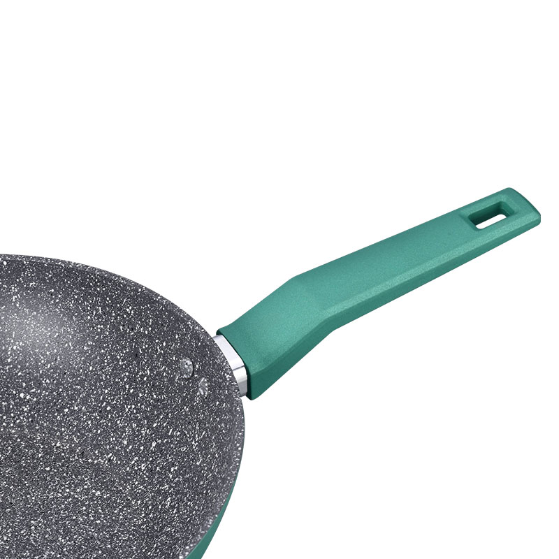 Colorful Soft Touch Forged Non Toxic Cookware