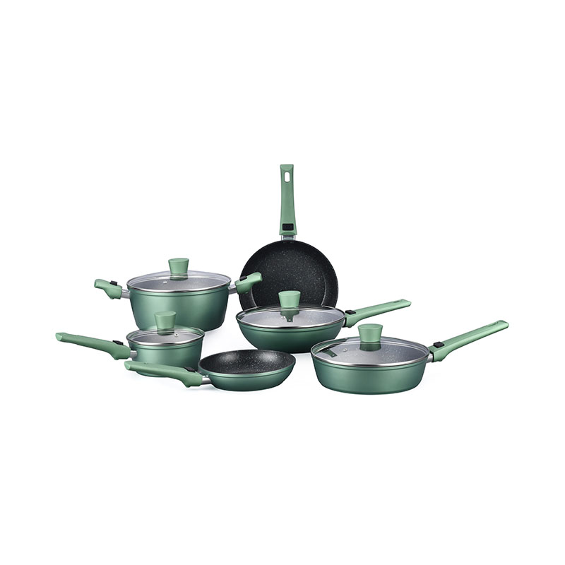 Fashion Soft Touch Pan Non Stick Forged Cookware