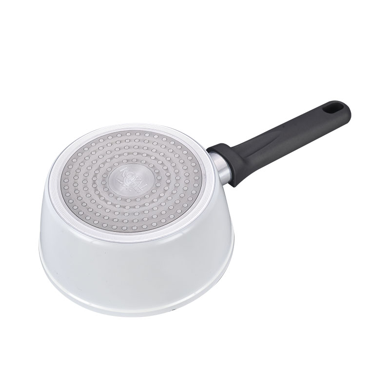 Wood Grain Forged Detachable Handle Cookware with Spangle