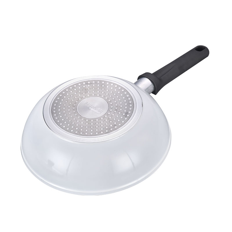 Wood Grain Forged Detachable Handle Cookware with Spangle