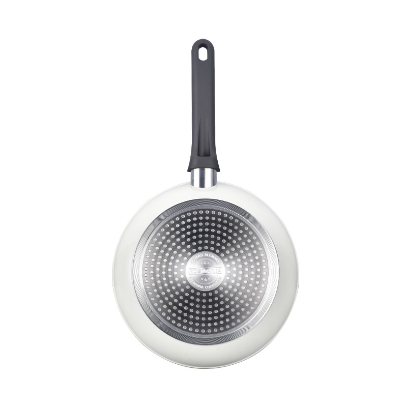 Wood Grain Forged Detachable Handle Cookware with Spangle