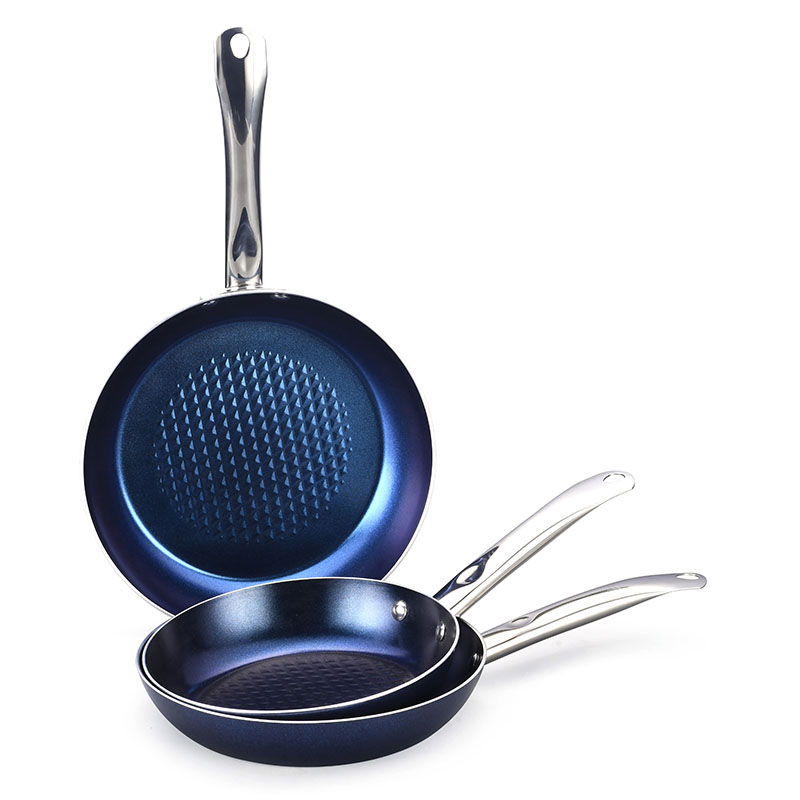 Multi Function Food Grade Non Toxic Cooking Pans Forged Cookware