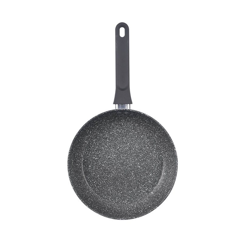 Wood Grain Forged Detachable Handle Cookware with Spangle