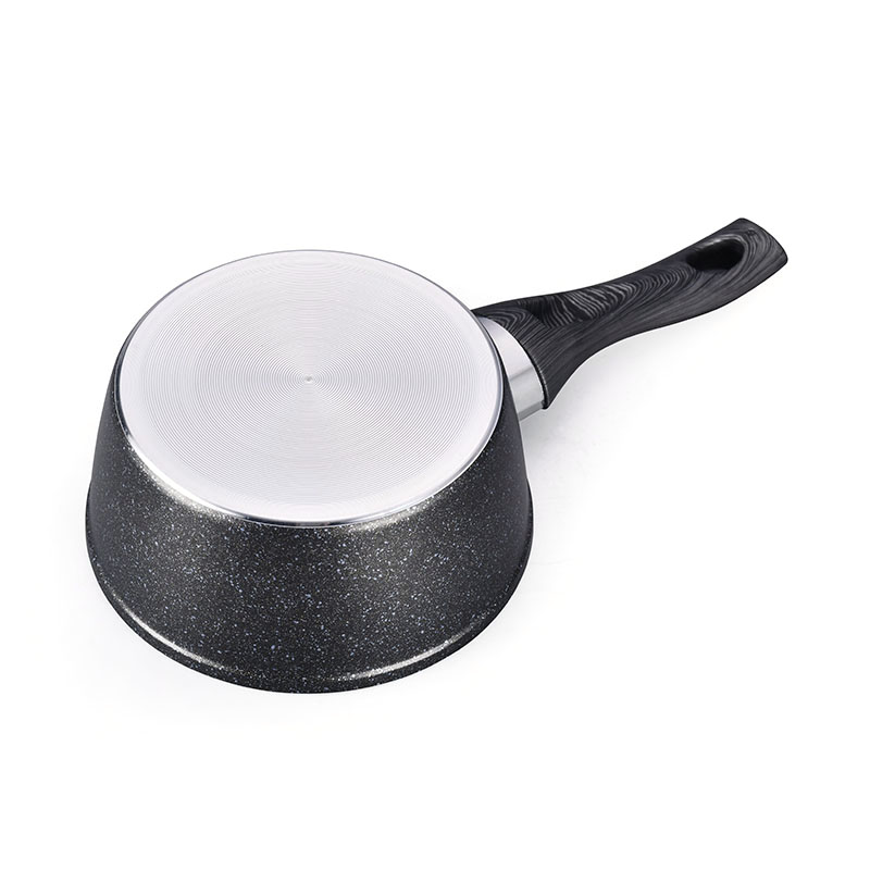 Dark Grey Stone Coating Pan Pot Set Forged Cookware
