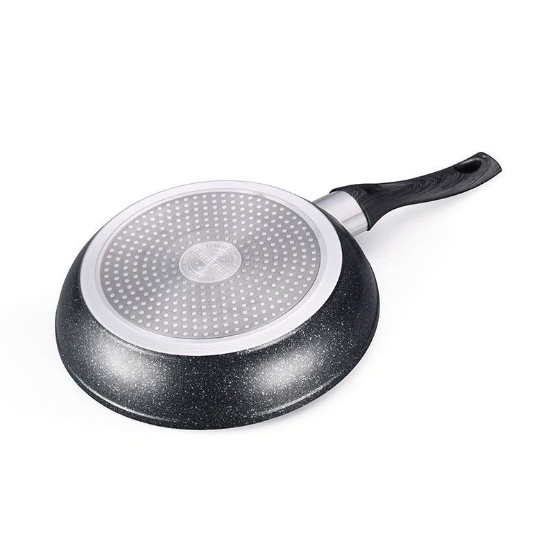 Dark Grey Stone Coating Pan Pot Set Forged Cookware