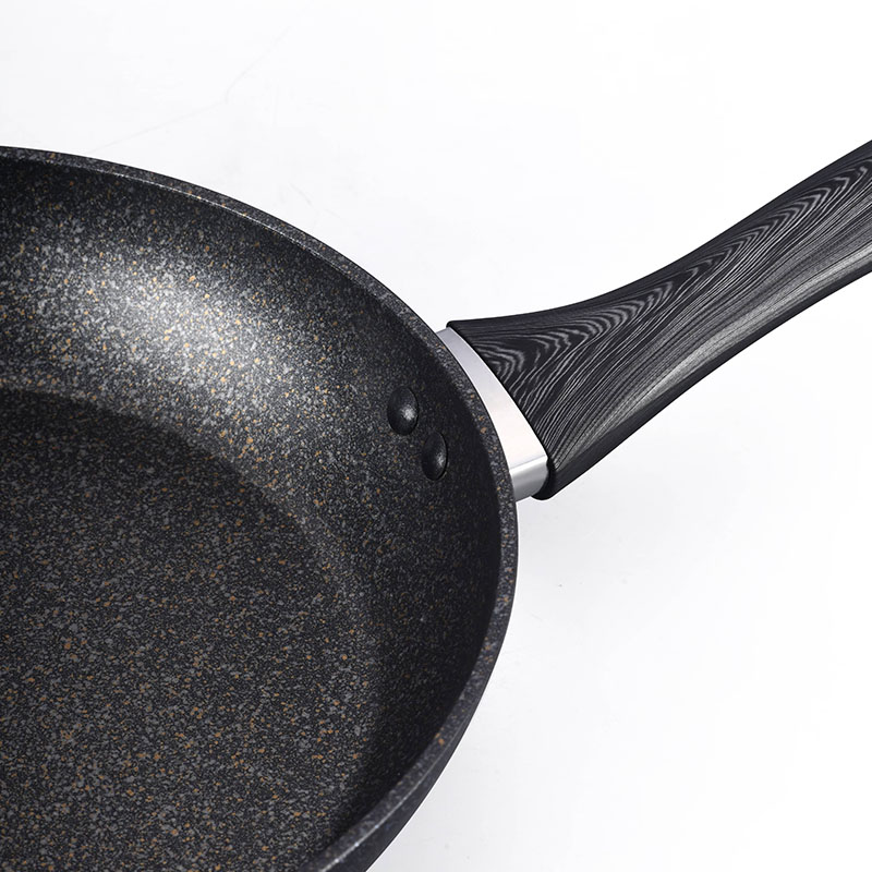 Dark Grey Stone Coating Pan Pot Set Forged Cookware