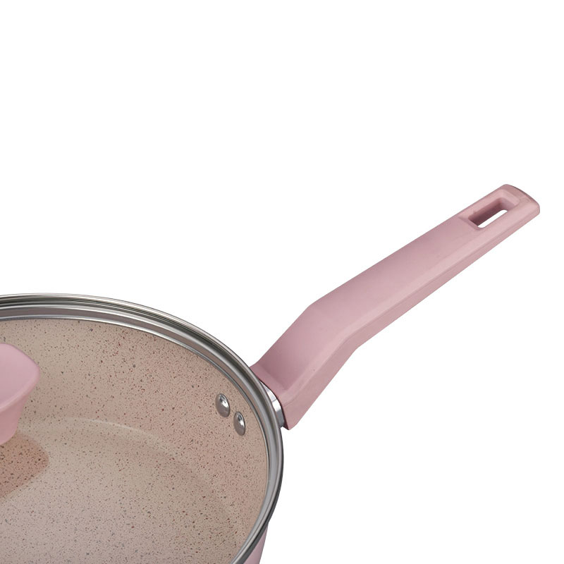 Professional Marble Heat Resistant Pan Pot Set Forged Cookware