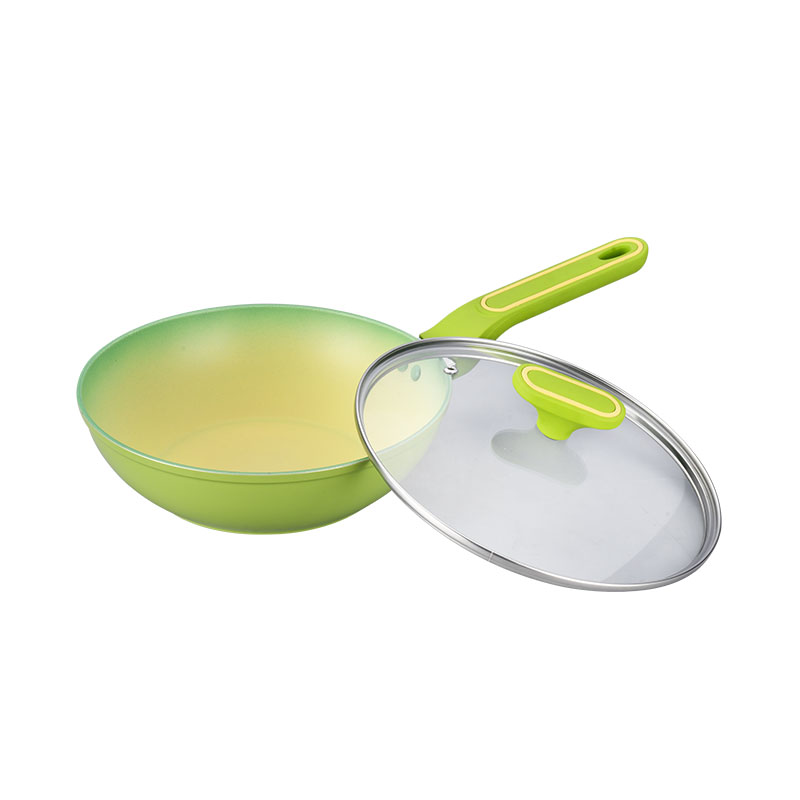 Heat-Resistant Outer Layer Kitchen Pots And Pans Set Forged Cookware