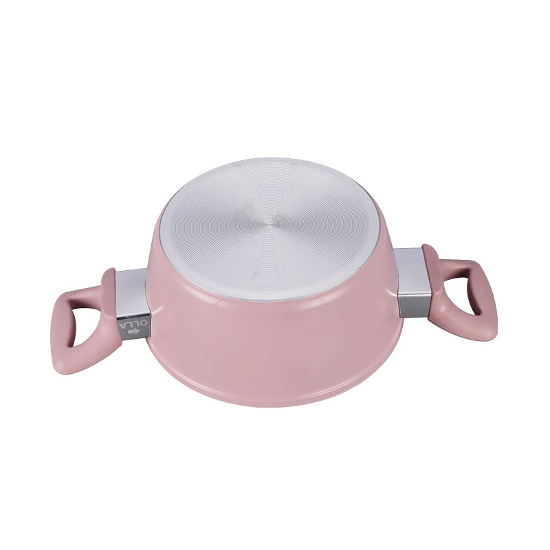 Professional Marble Heat Resistant Pan Pot Set Forged Cookware