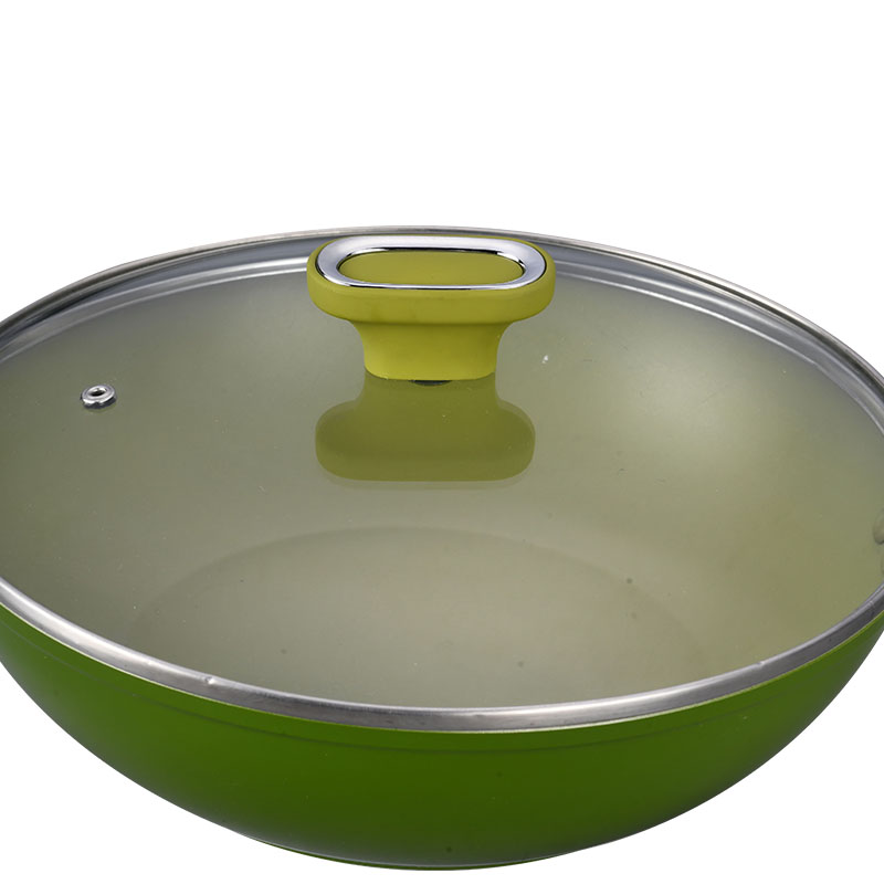 Fashion Gradient Non Stick Forged Kitchen Cookware