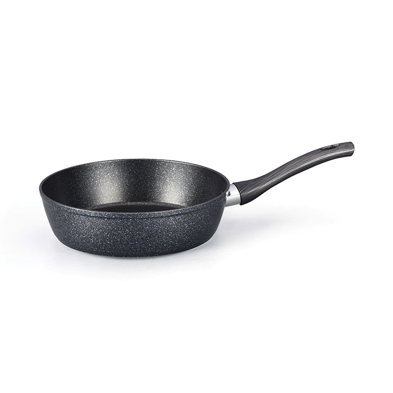 Dark Grey Stone Coating Pan Pot Set Forged Cookware