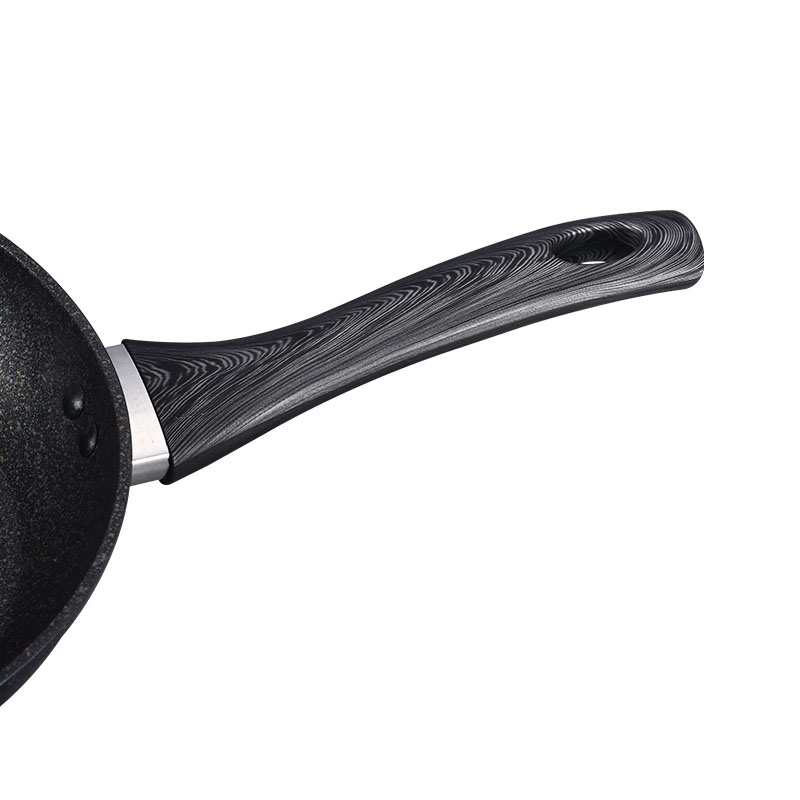 Dark Grey Stone Coating Pan Pot Set Forged Cookware