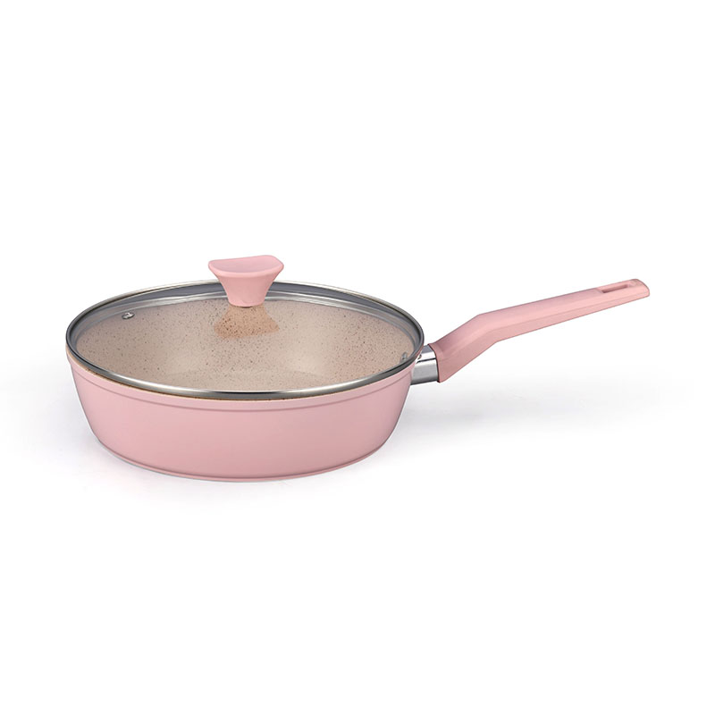 Professional Marble Heat Resistant Pan Pot Set Forged Cookware