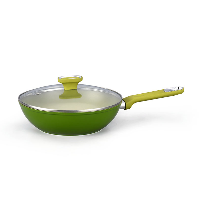 Fashion Gradient Non Stick Forged Kitchen Cookware