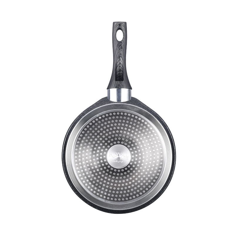 Dark Grey Stone Coating Pan Pot Set Forged Cookware