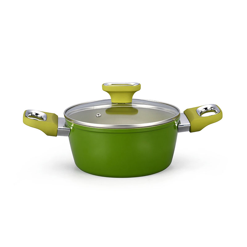 Fashion Gradient Non Stick Forged Kitchen Cookware