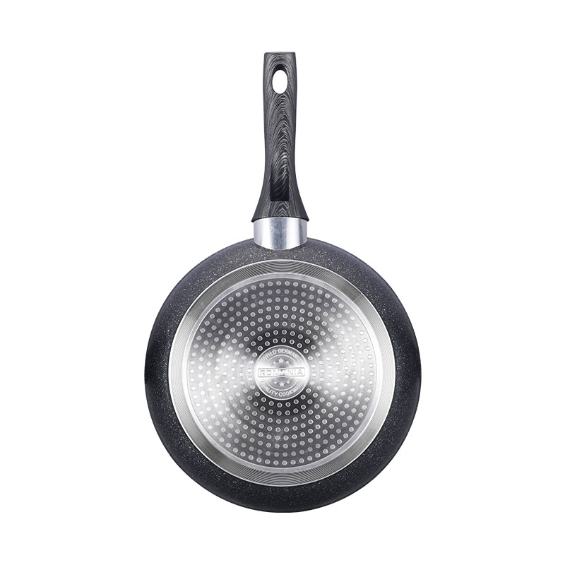 Dark Grey Stone Coating Pan Pot Set Forged Cookware