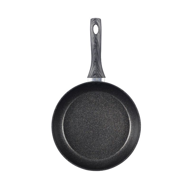 Dark Grey Stone Coating Pan Pot Set Forged Cookware