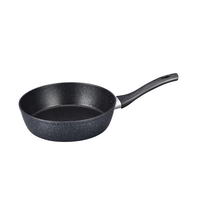 Dark Grey Stone Coating Pan Pot Set Forged Cookware