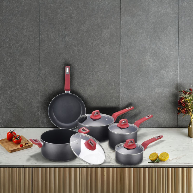 Classical Premium Black Pressed Cookware Sets