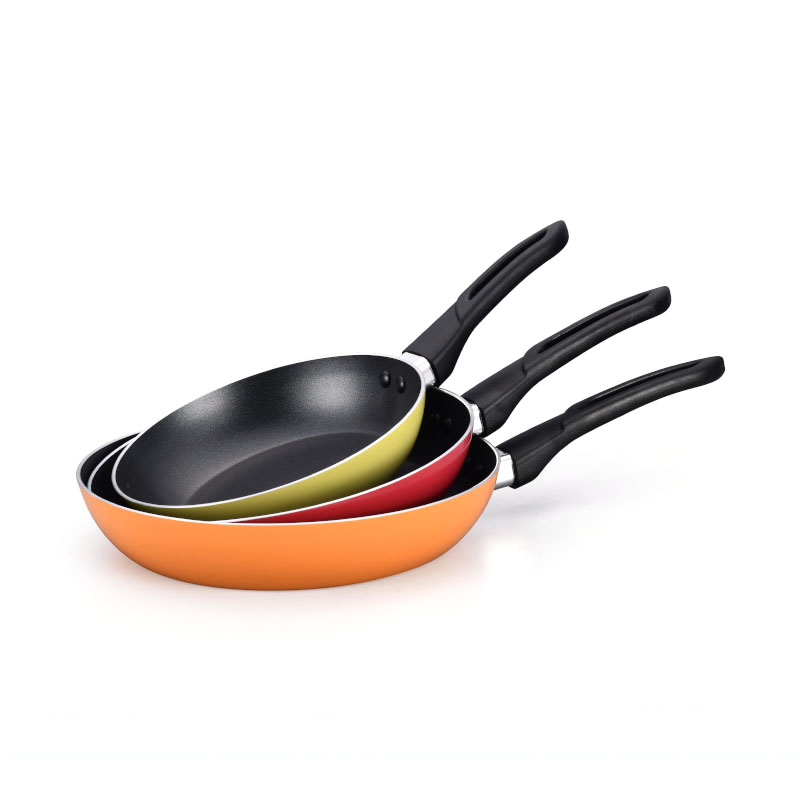 Multicolor Pots and Pans Pressed Cookware