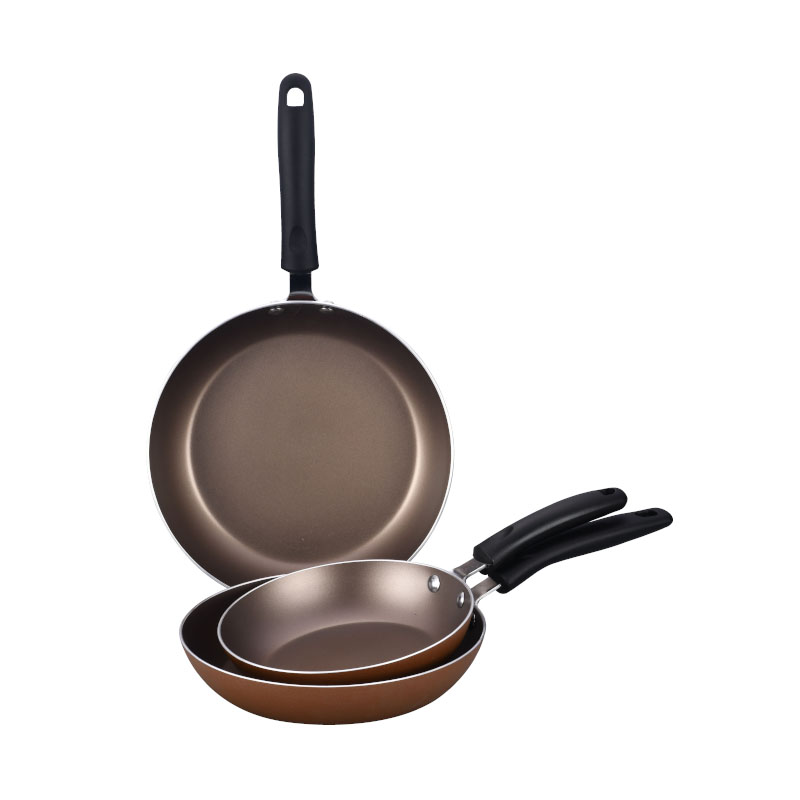 Special Crackle Paint Cooking Pots Pressed Cookware