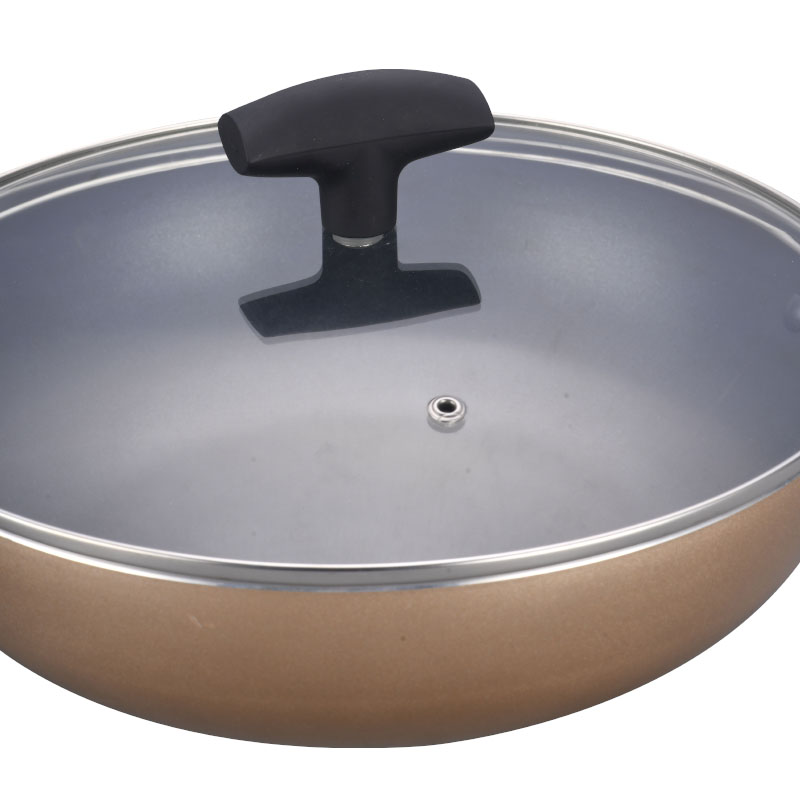 Colorful Heat Resistant Painting Kitchenware Set Pressed Cookware