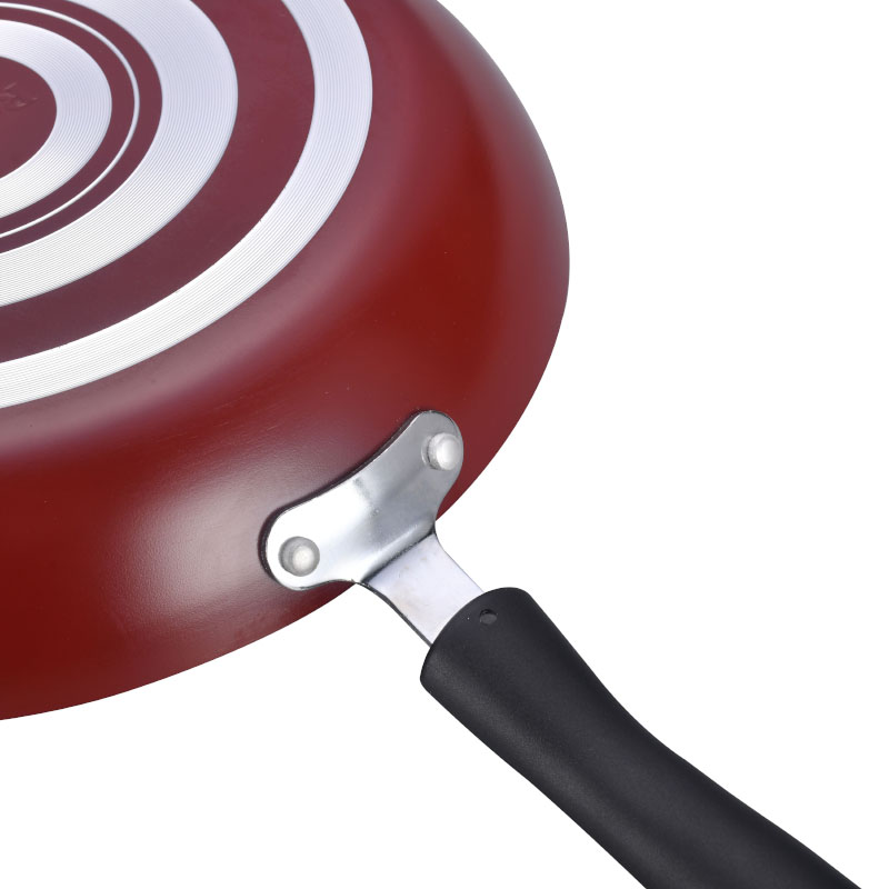 Black Bakelite Skillet cookware with Strong Metal