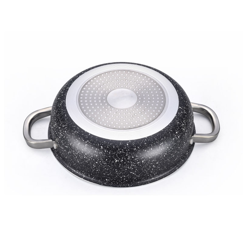 Stainless Steel Non Stick Pan Set Pressed Cookware