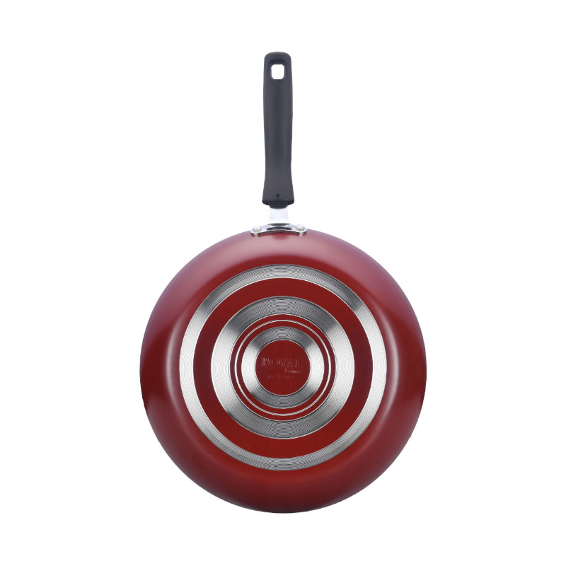 Black Bakelite Skillet cookware with Strong Metal