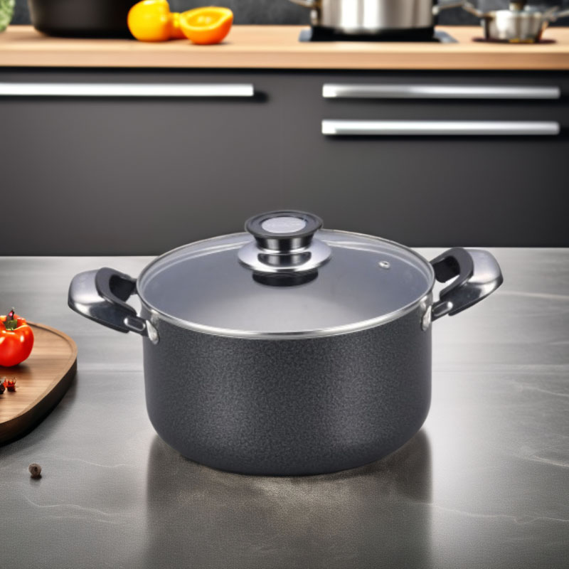 Stainless Steel Non Stick Pan Set Pressed Cookware