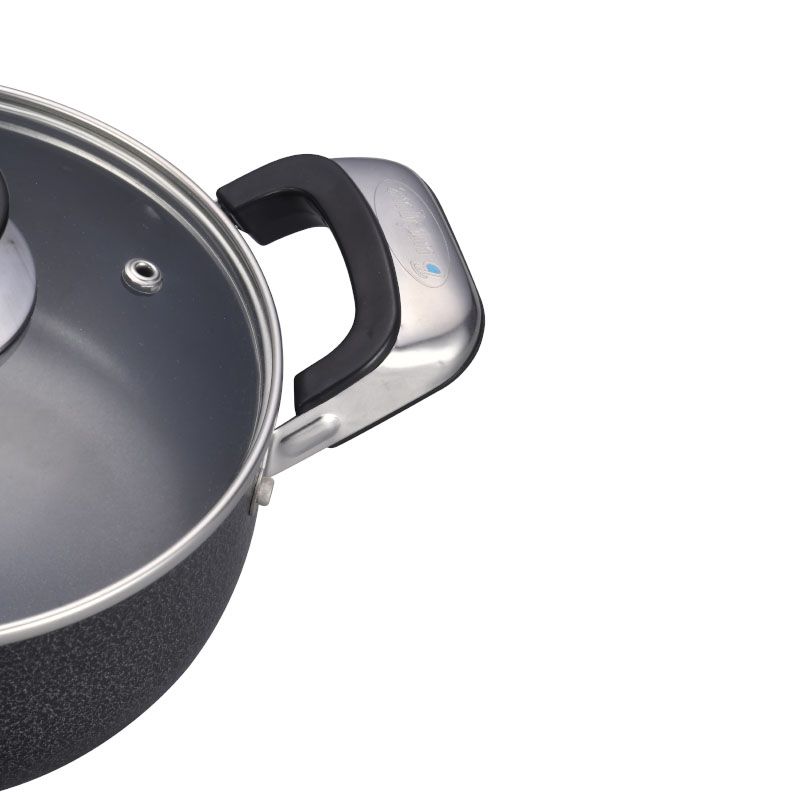 Stainless Steel Non Stick Pan Set Pressed Cookware