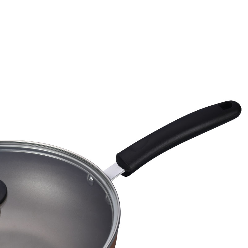 Special Crackle Paint Cooking Pots Pressed Cookware